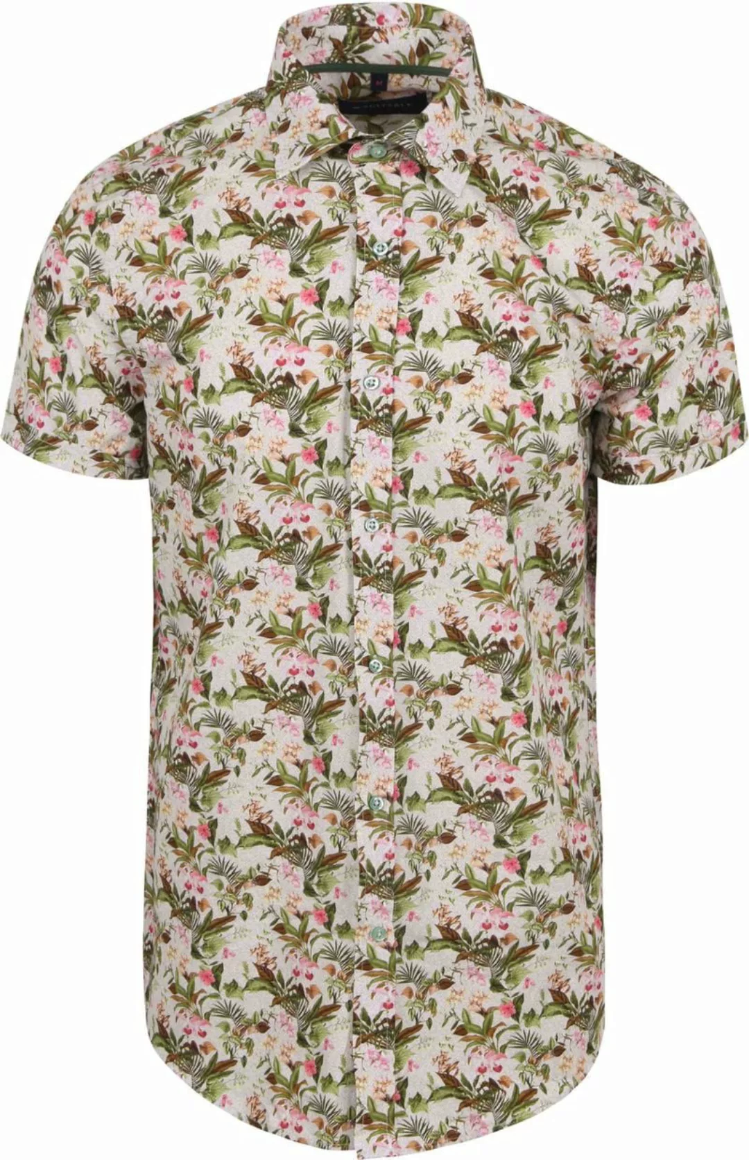 Suitable Short Sleeve Hemd Druck Jungle Grün - Größe M günstig online kaufen