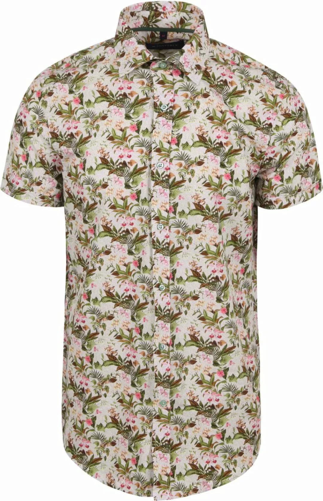 Suitable Short Sleeve Hemd Druck Jungle Grün - Größe S günstig online kaufen