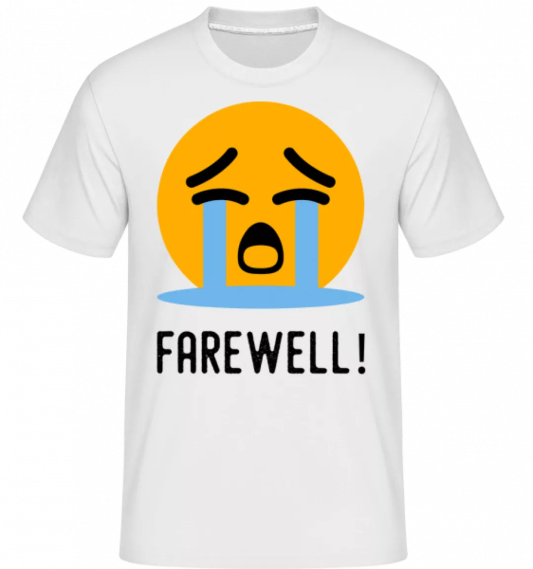 Farewell Crying Emoji · Shirtinator Männer T-Shirt günstig online kaufen