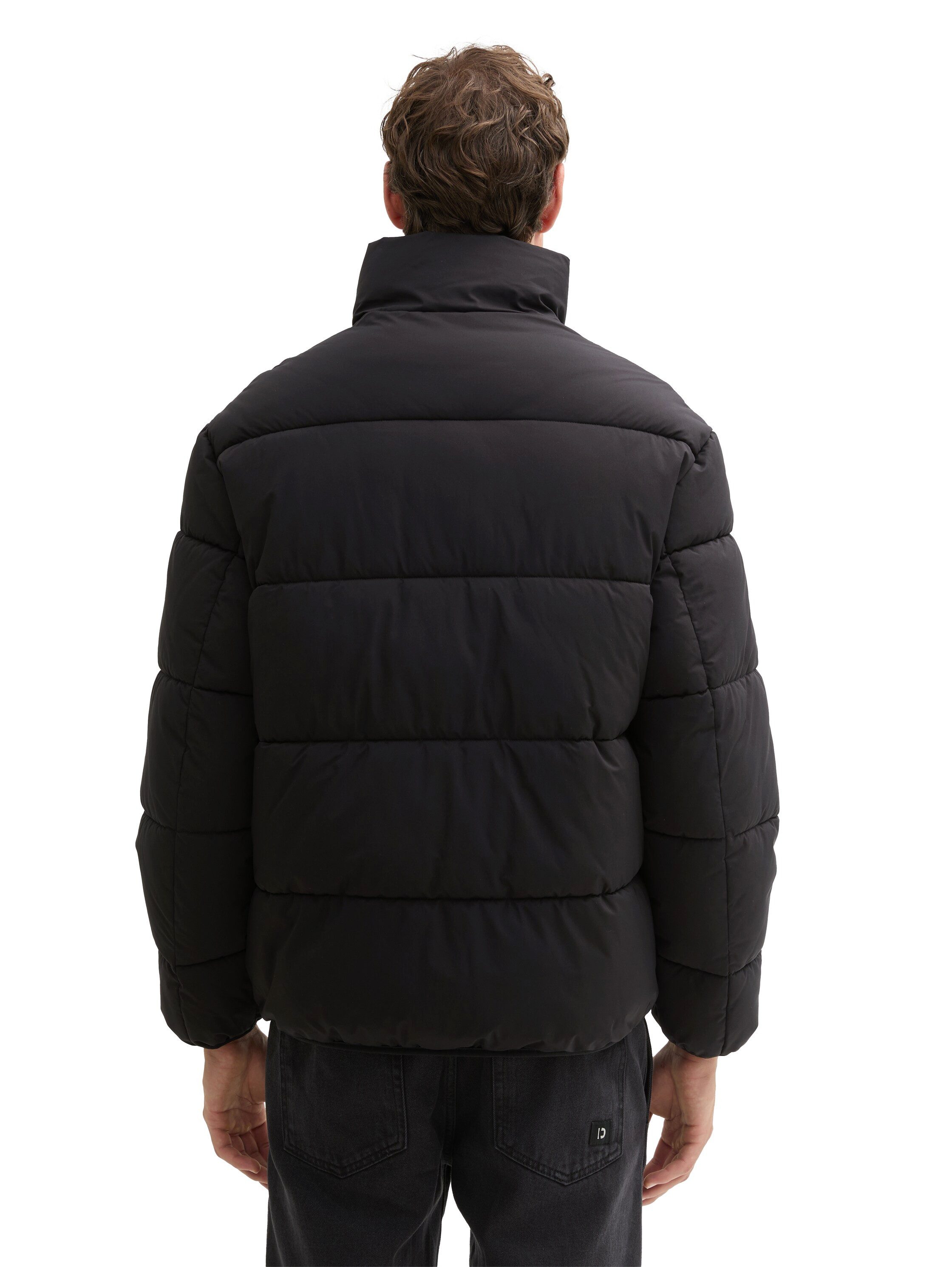 TOM TAILOR Denim Steppjacke mit Logoprint günstig online kaufen