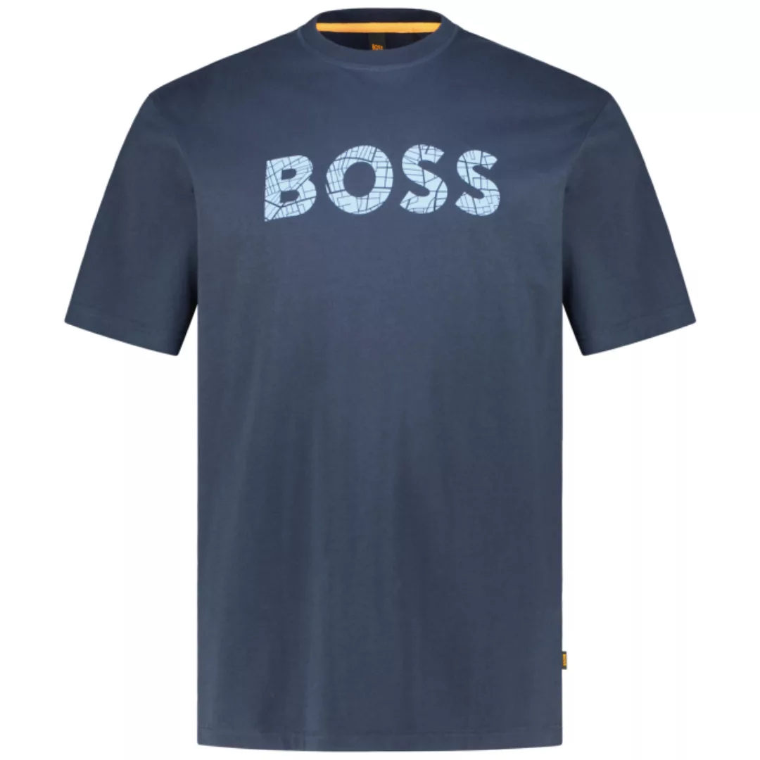 BOSS T-Shirt mit Label-Print günstig online kaufen