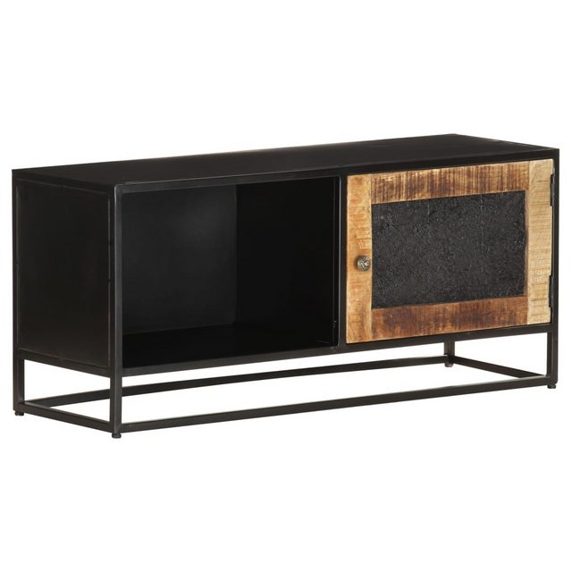 Tv-schrank 90x30x40 Cm Raues Mangoholz günstig online kaufen