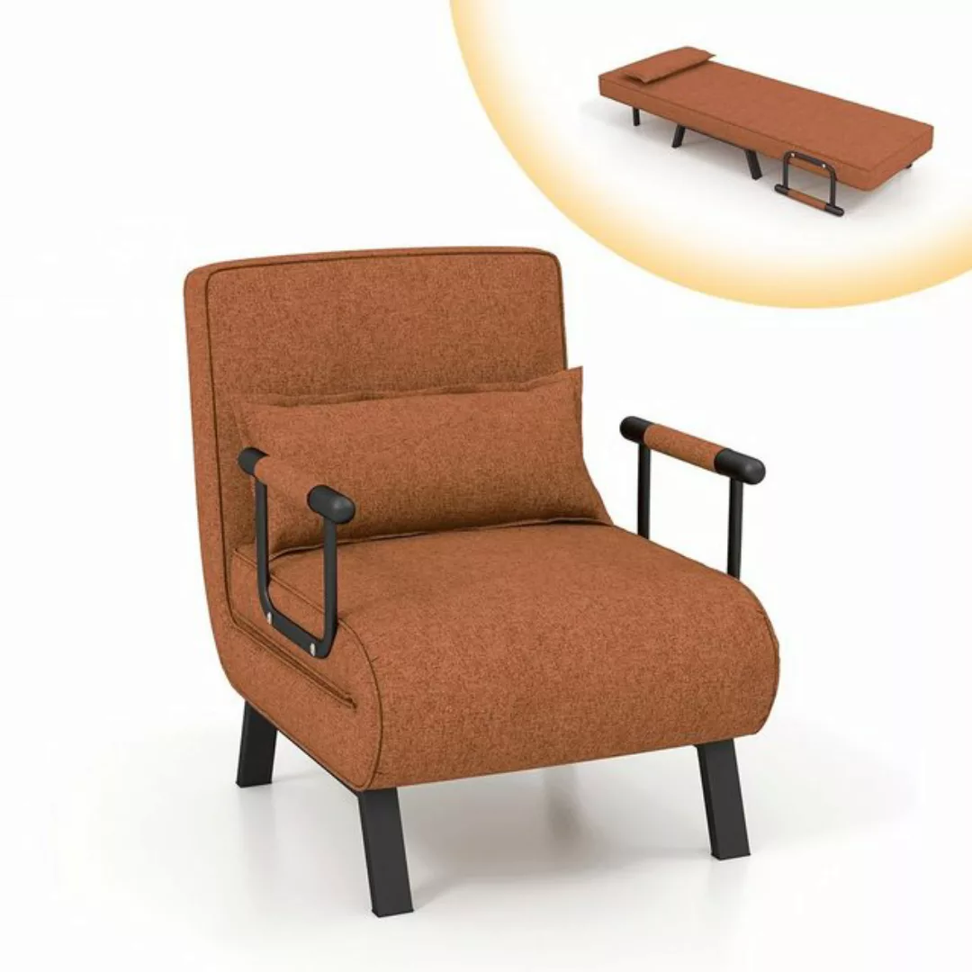 COSTWAY Schlafsofa, 4 in 1,klappbar,mit verstellbarer Rückenlehne,150 kg günstig online kaufen