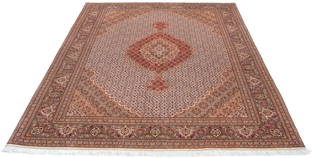 morgenland Orientteppich »Perser - Täbriz - 198 x 149 cm - hellbraun«, rech günstig online kaufen