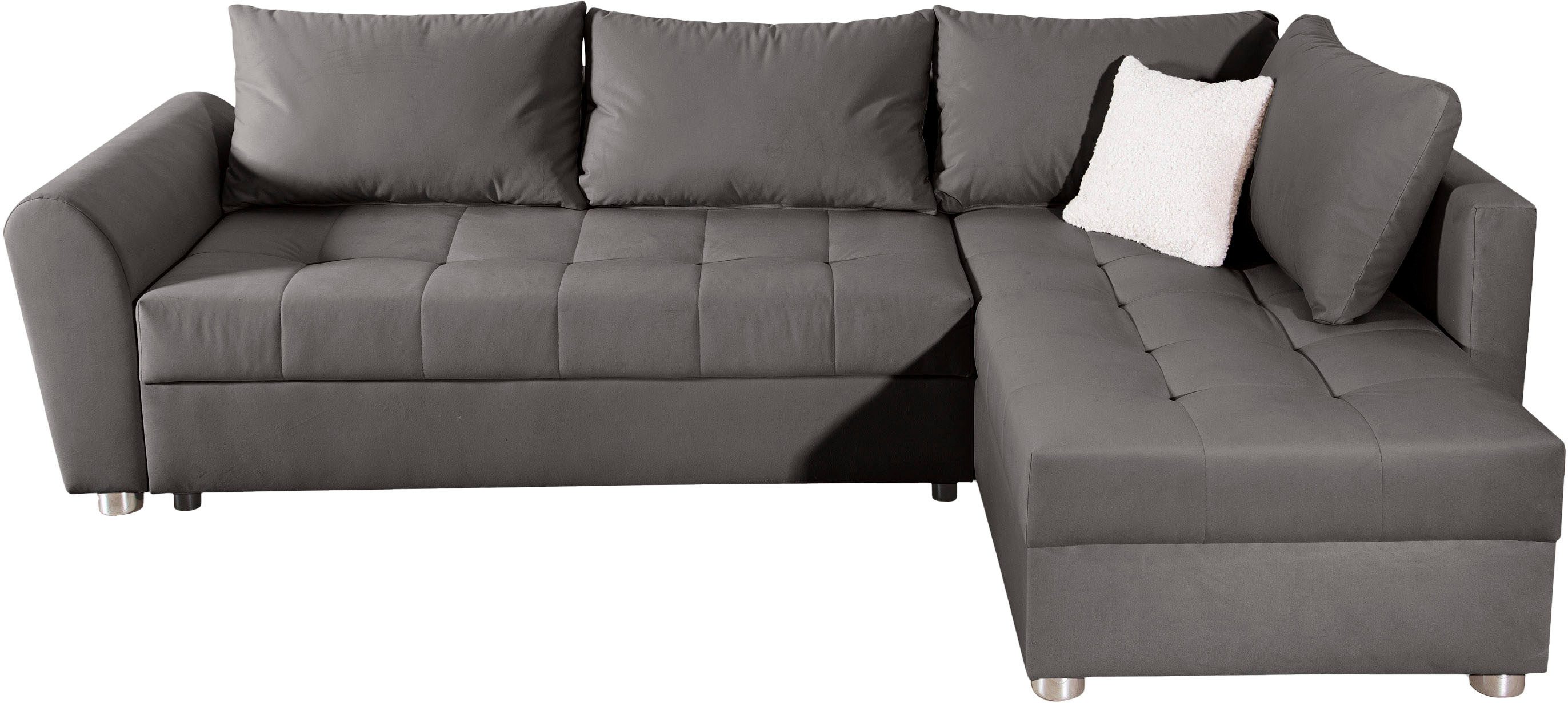COLLECTION AB Ecksofa "JANA XL-Sofa L-Form", inkl. Bettfunktion, Bettkasten günstig online kaufen