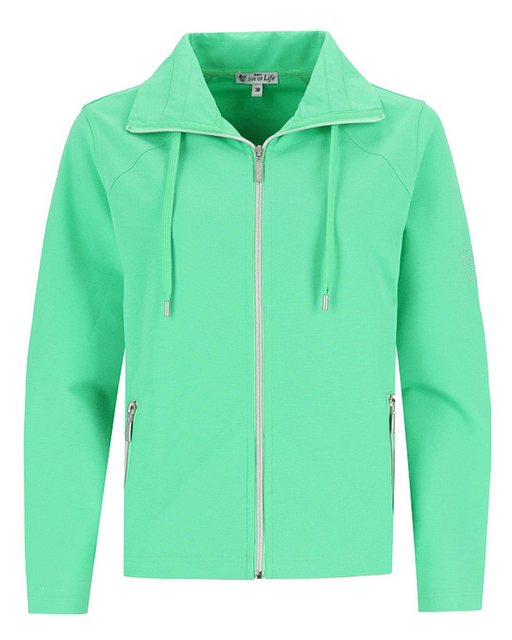 Hajo Sweatjacke Sweatjacke Interlock 1/1 Arm günstig online kaufen