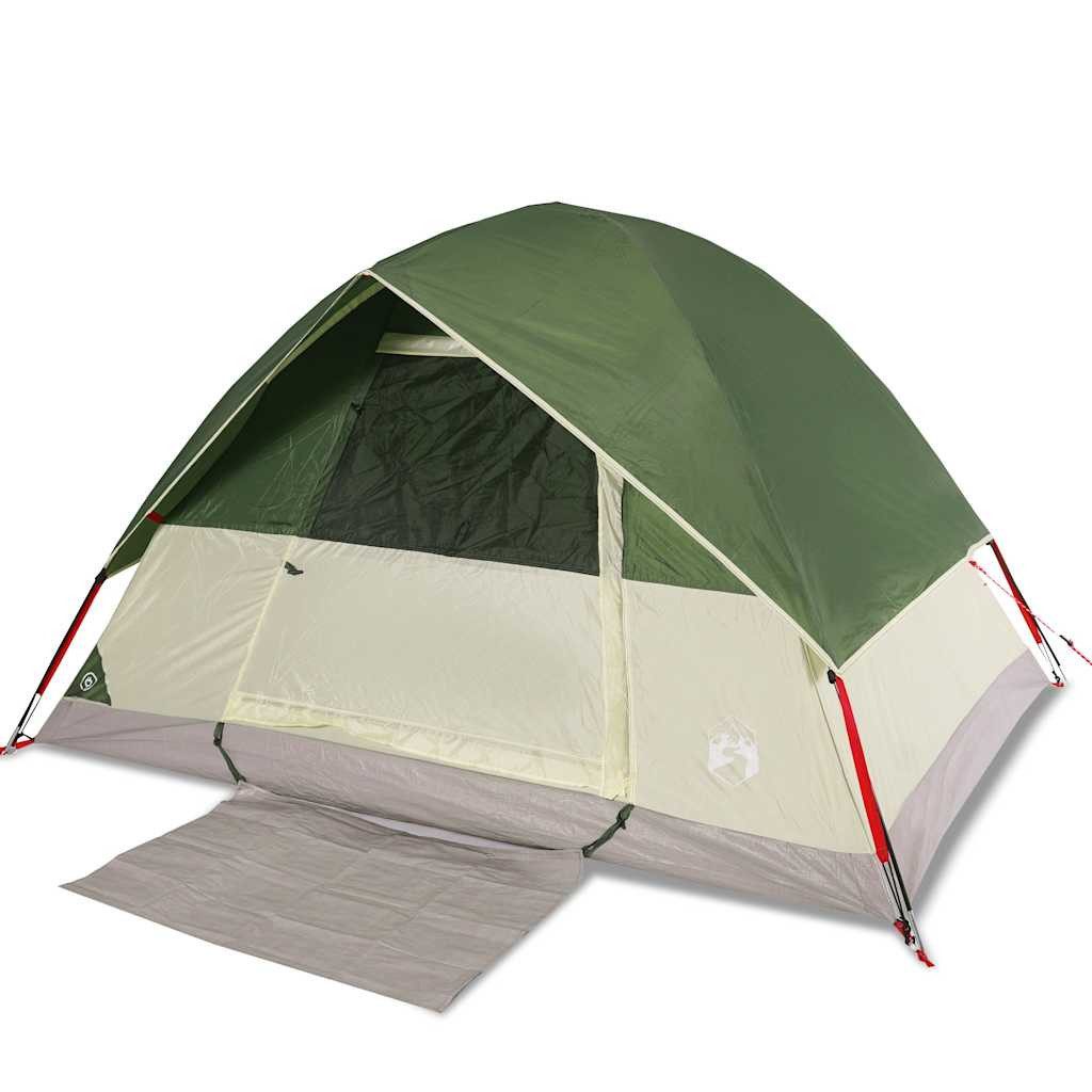 vidaXL Kuppelzelt Kuppel-Campingzelt 2 Personen Grün günstig online kaufen