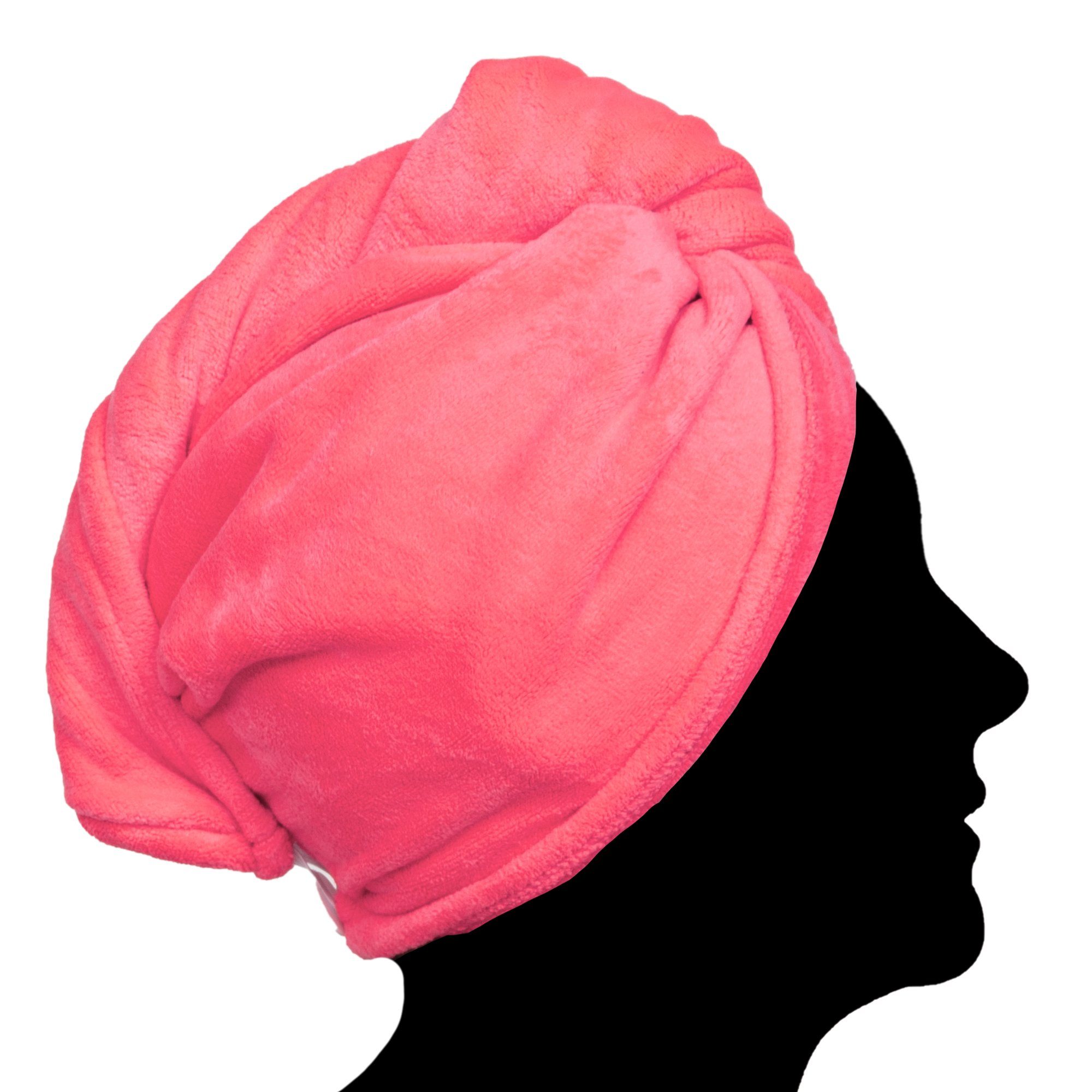cosey Turban-Handtuch Mikrofaser Turban-Handtuch - Kopf-Handtuch, günstig online kaufen