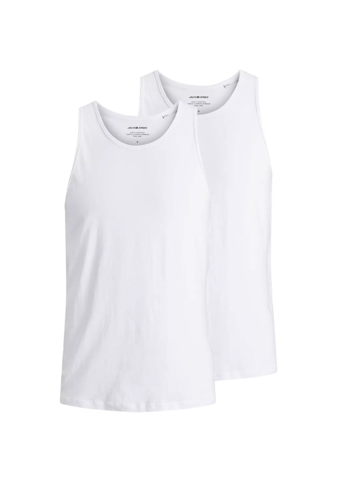 Jack & Jones Herren Rundhals Tank Top JACBASIC 2er PACK - Regular Fit günstig online kaufen