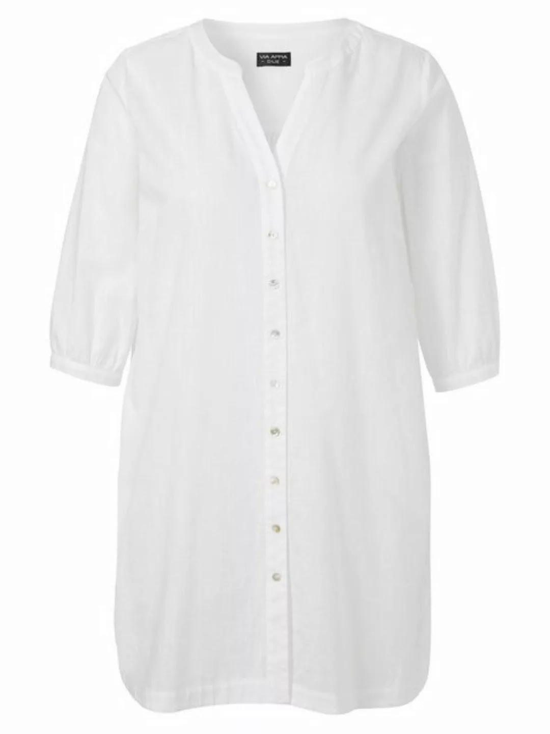 VIA APPIA DUE Klassische Bluse aus reiner Baumwolle günstig online kaufen