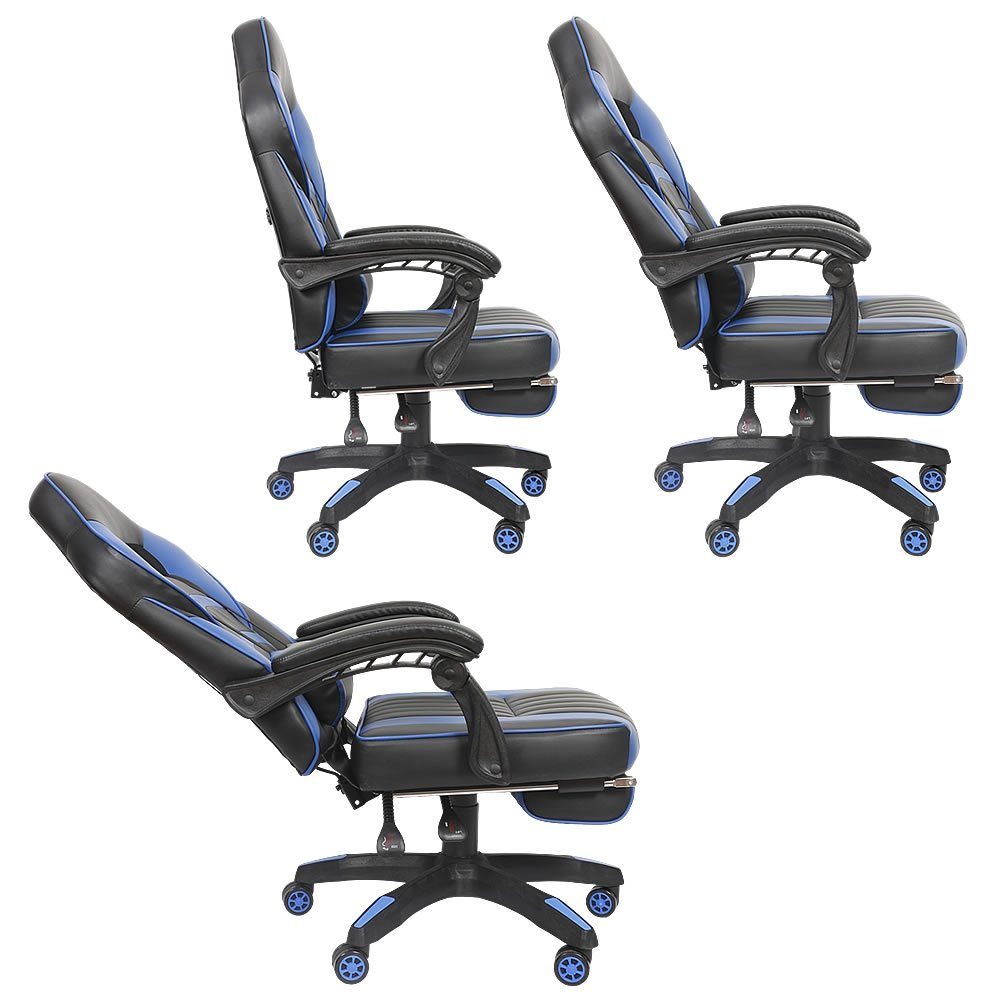 Mucola Schreibtischstuhl Gaming Stuhl Bürostuhl Kunstleder günstig online kaufen