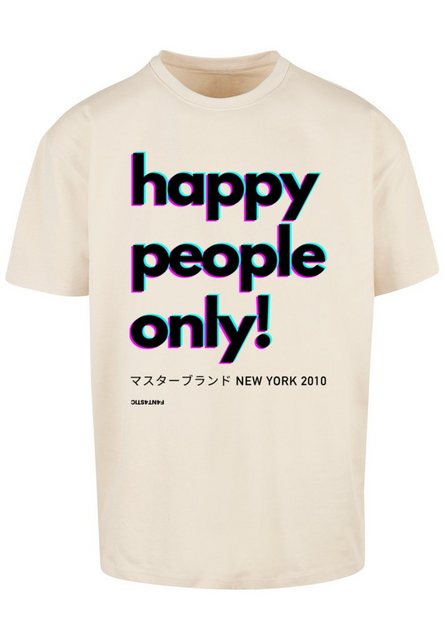 F4NT4STIC T-Shirt Happy people only New York Print günstig online kaufen