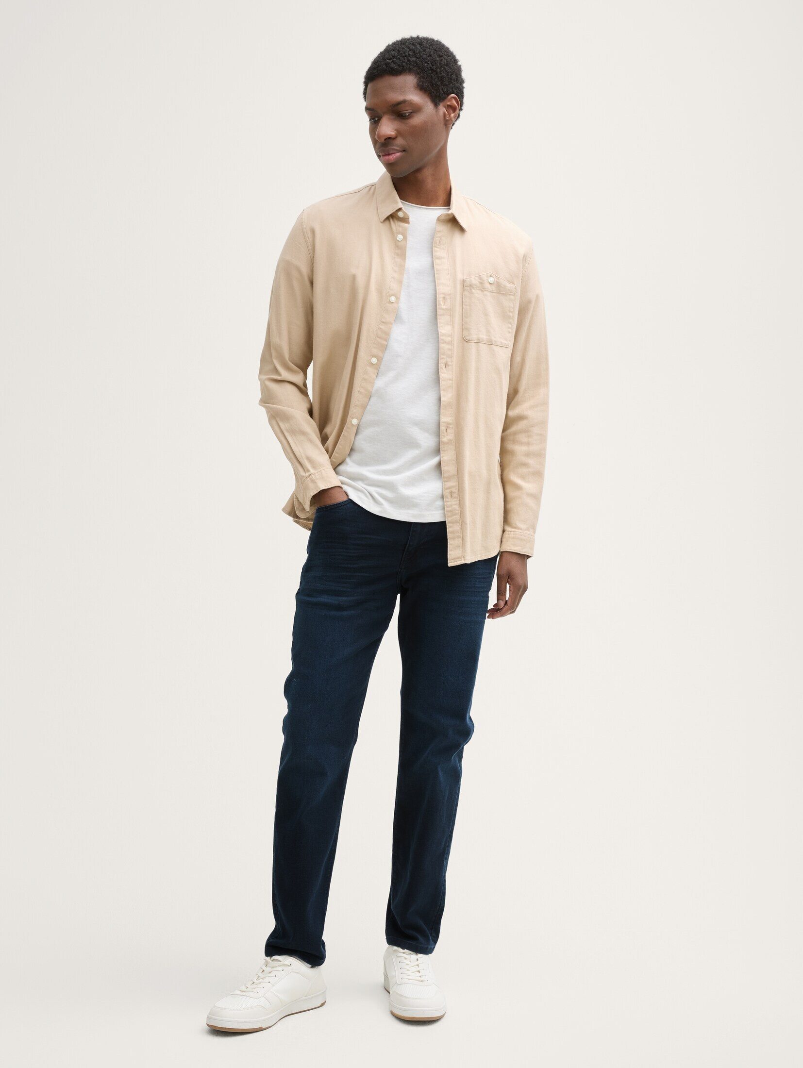 TOM TAILOR Denim Tapered-fit-Jeans im Five-Pocket günstig online kaufen