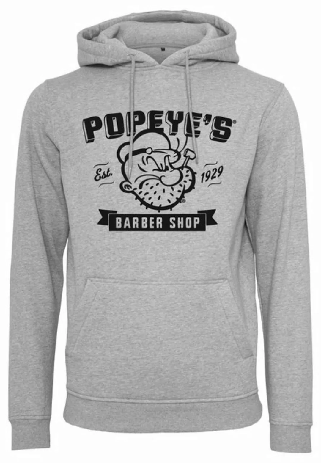 Merchcode Kapuzensweatshirt Merchcode Herren Popeye Barber Shop Hoody (1-tl günstig online kaufen