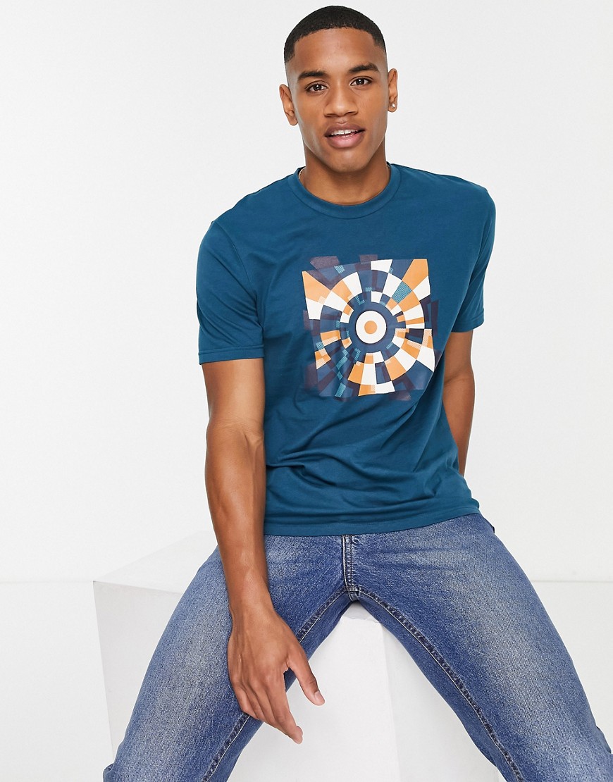 Ben Sherman – Fractured – T-Shirt-Blau günstig online kaufen