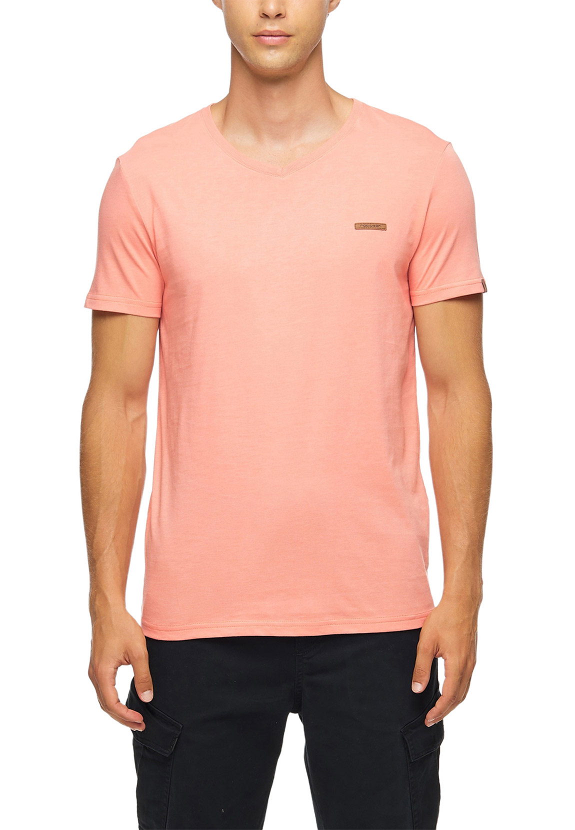 Ragwear Herren T-Shirt VENIE 2212-15002 Coral 4005 Orange günstig online kaufen