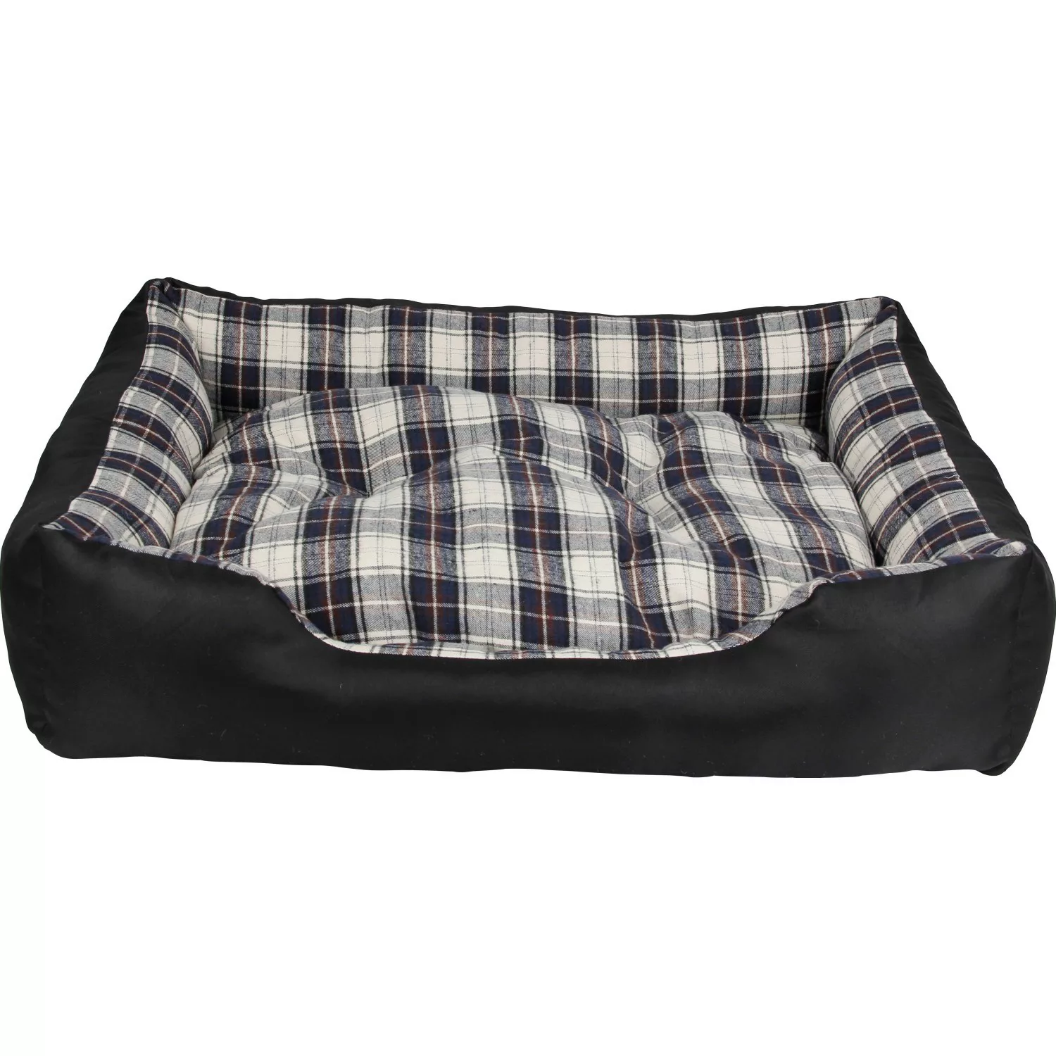 Heim Hunde-und Katzenbett mit herausnehmbarem Kissen 61 cm x 48 cm x 18 cm günstig online kaufen