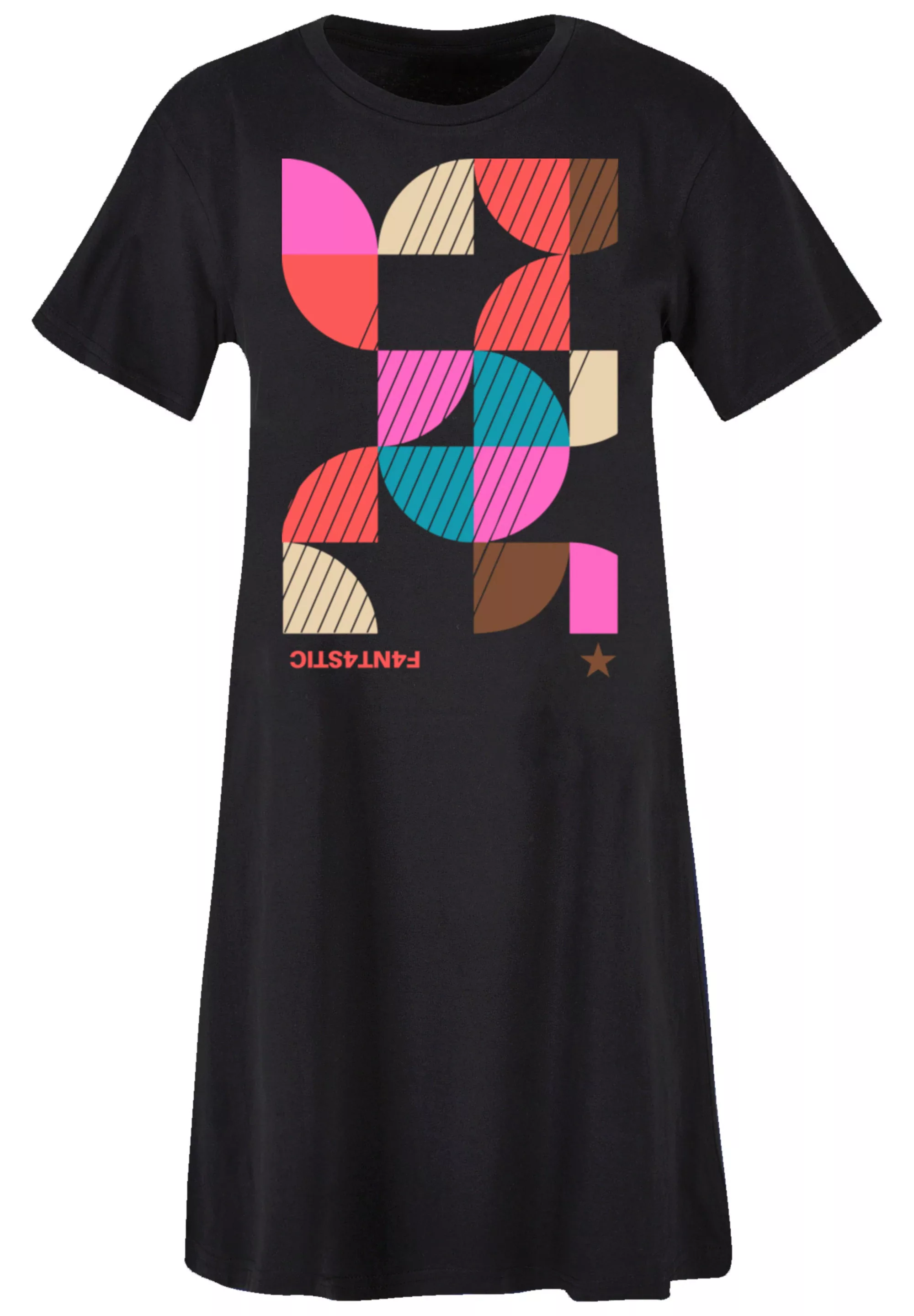 F4NT4STIC Shirtkleid "Abstrakt Damen T-Shirt Kleid", Print günstig online kaufen