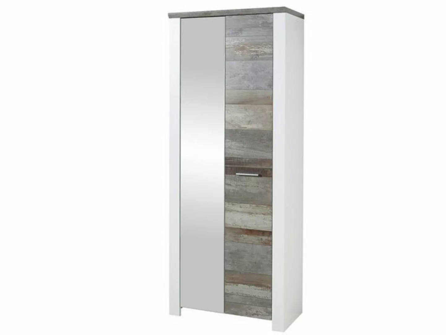 Innostyle Garderobenschrank 80 x 198 x 39 cm (B/H/T) günstig online kaufen