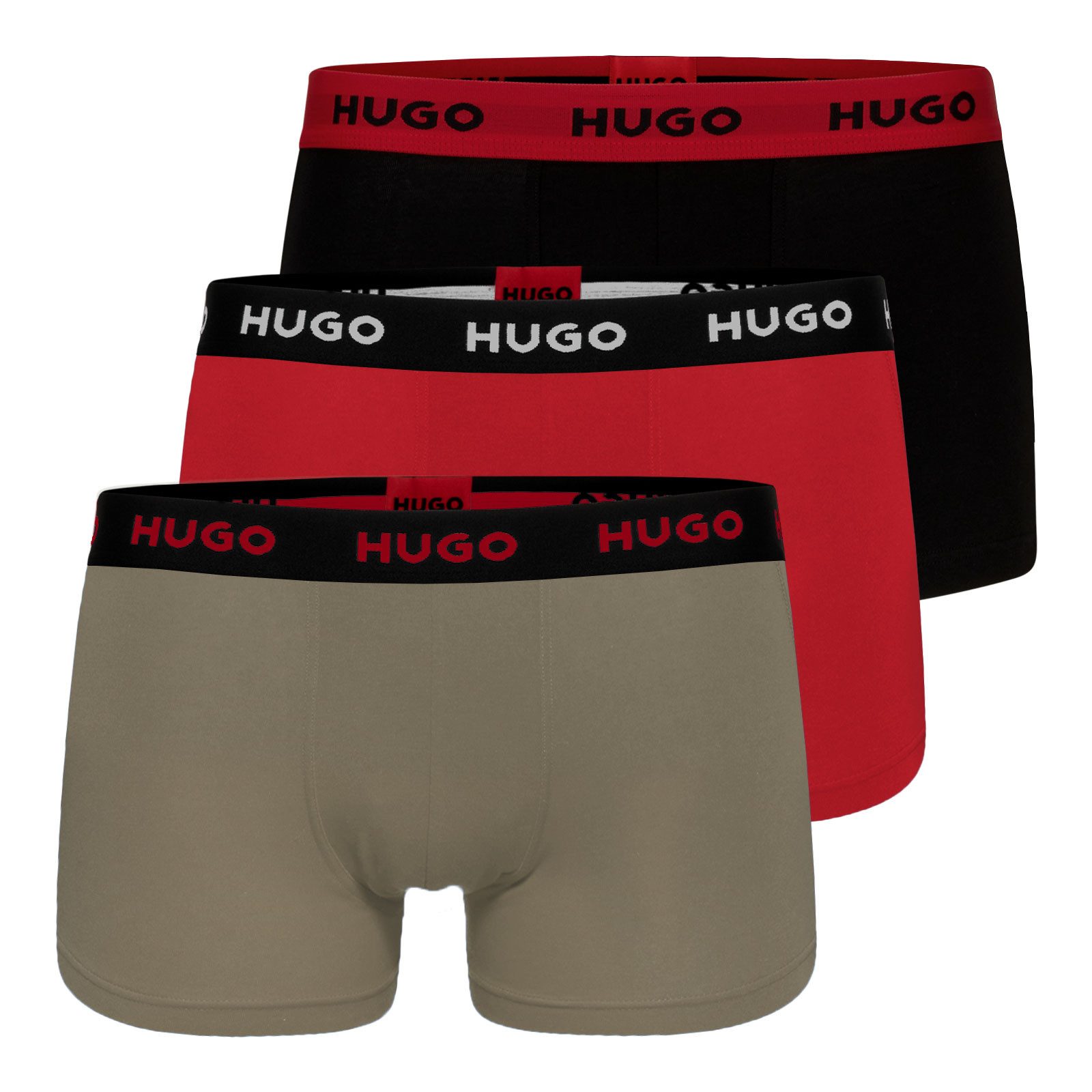 HUGO Underwear Trunk "TRUNK TRIPLET PACK", (Packung, 3 St.), mit Logoschrif günstig online kaufen