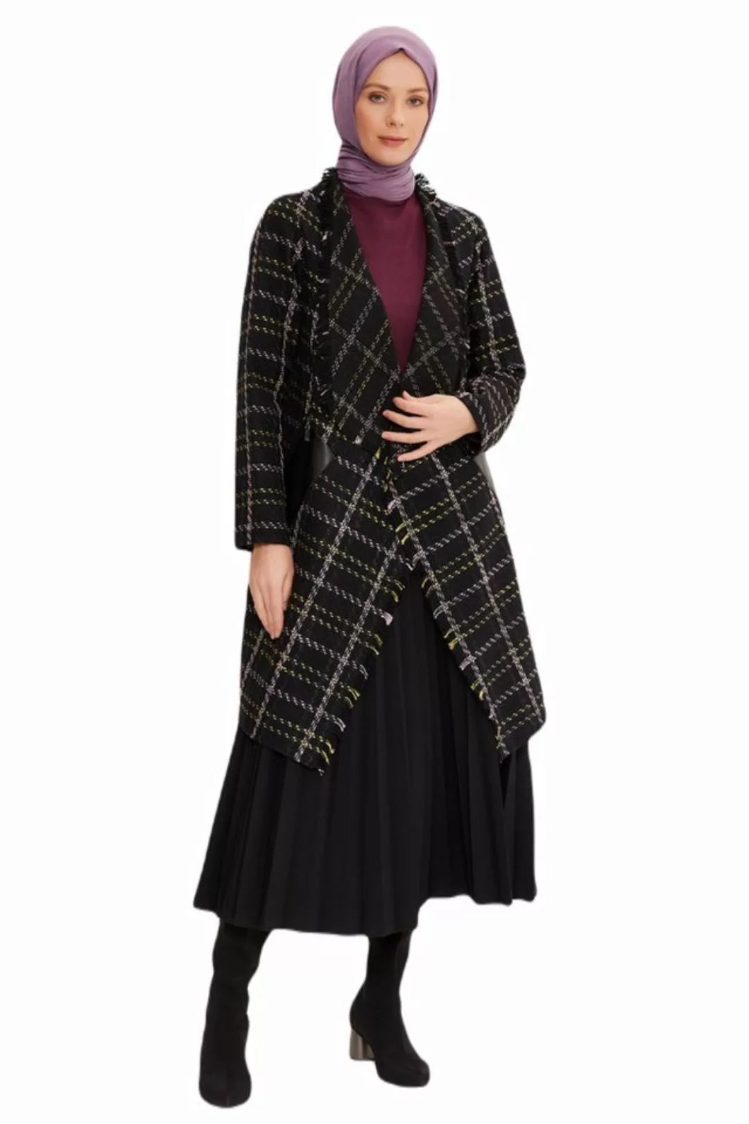 ARMİNE Maxikleid Armine Plaid Braided Wear and Go – Moderne und elegante Hi günstig online kaufen