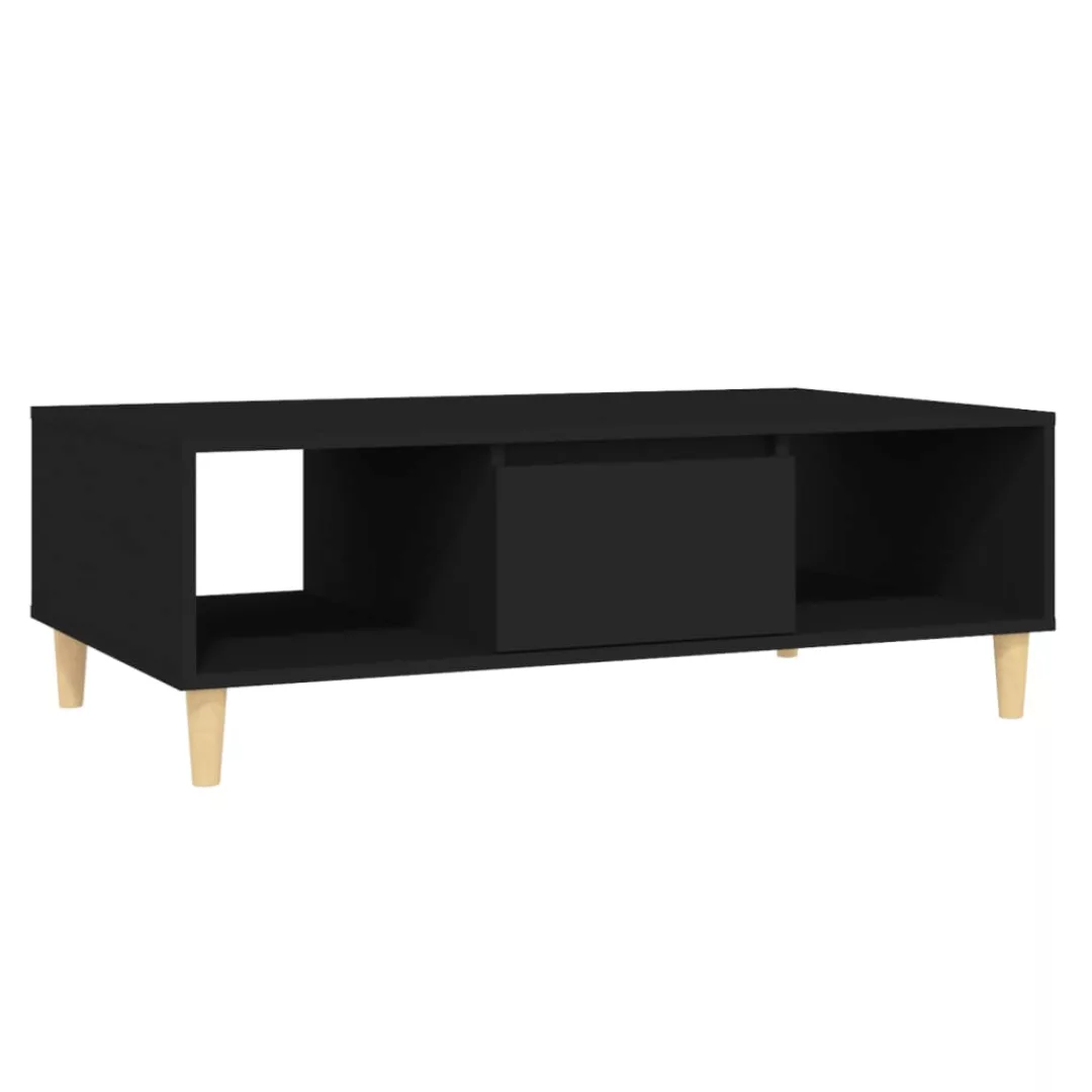 Couchtisch Schwarz 103,5x60x35 Cm Spanplatte günstig online kaufen