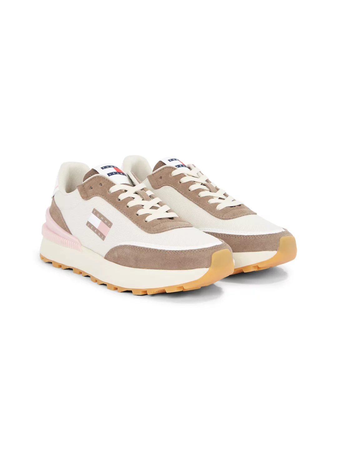 Tommy Jeans Keilsneaker "TJW TECH RUNNER ESS", Freizeitschuh, Schnürschuh, günstig online kaufen