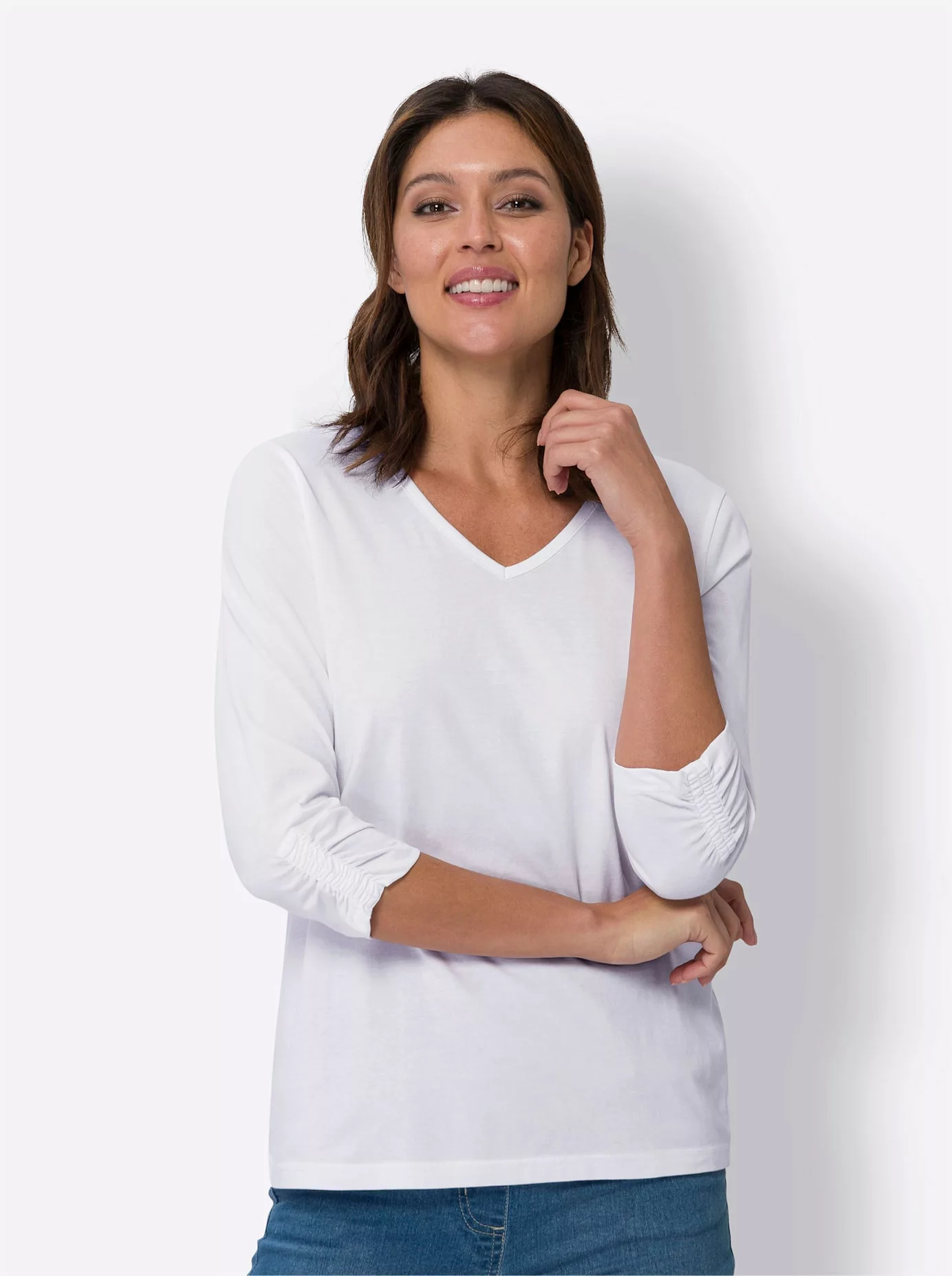 Classic Basics 3/4-Arm-Shirt "Shirt" günstig online kaufen