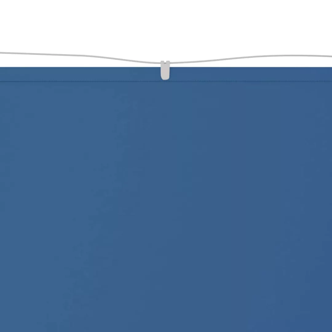 Vidaxl Senkrechtmarkise Blau 60x1000 Cm Oxford-gewebe günstig online kaufen