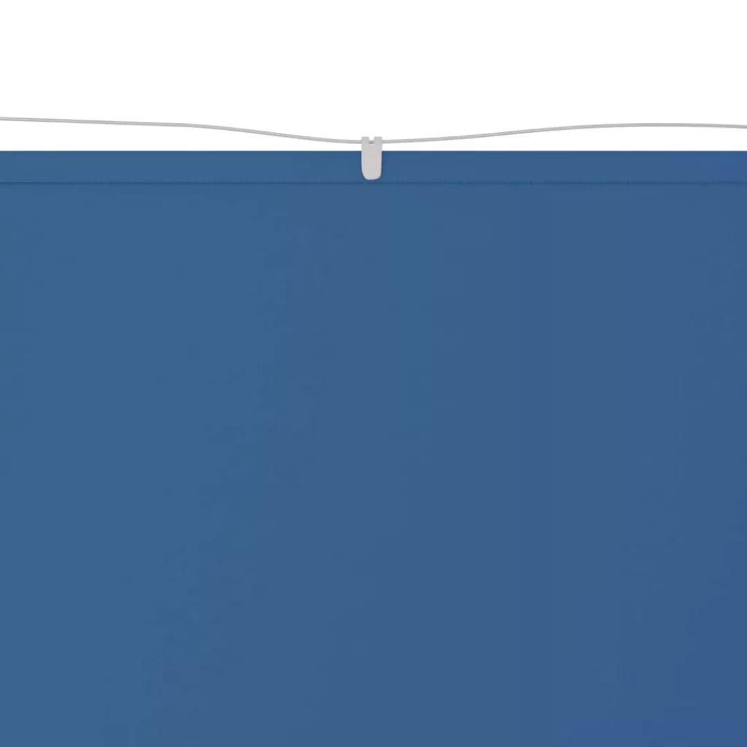 Vidaxl Senkrechtmarkise Blau 100x420 Cm Oxford-gewebe günstig online kaufen