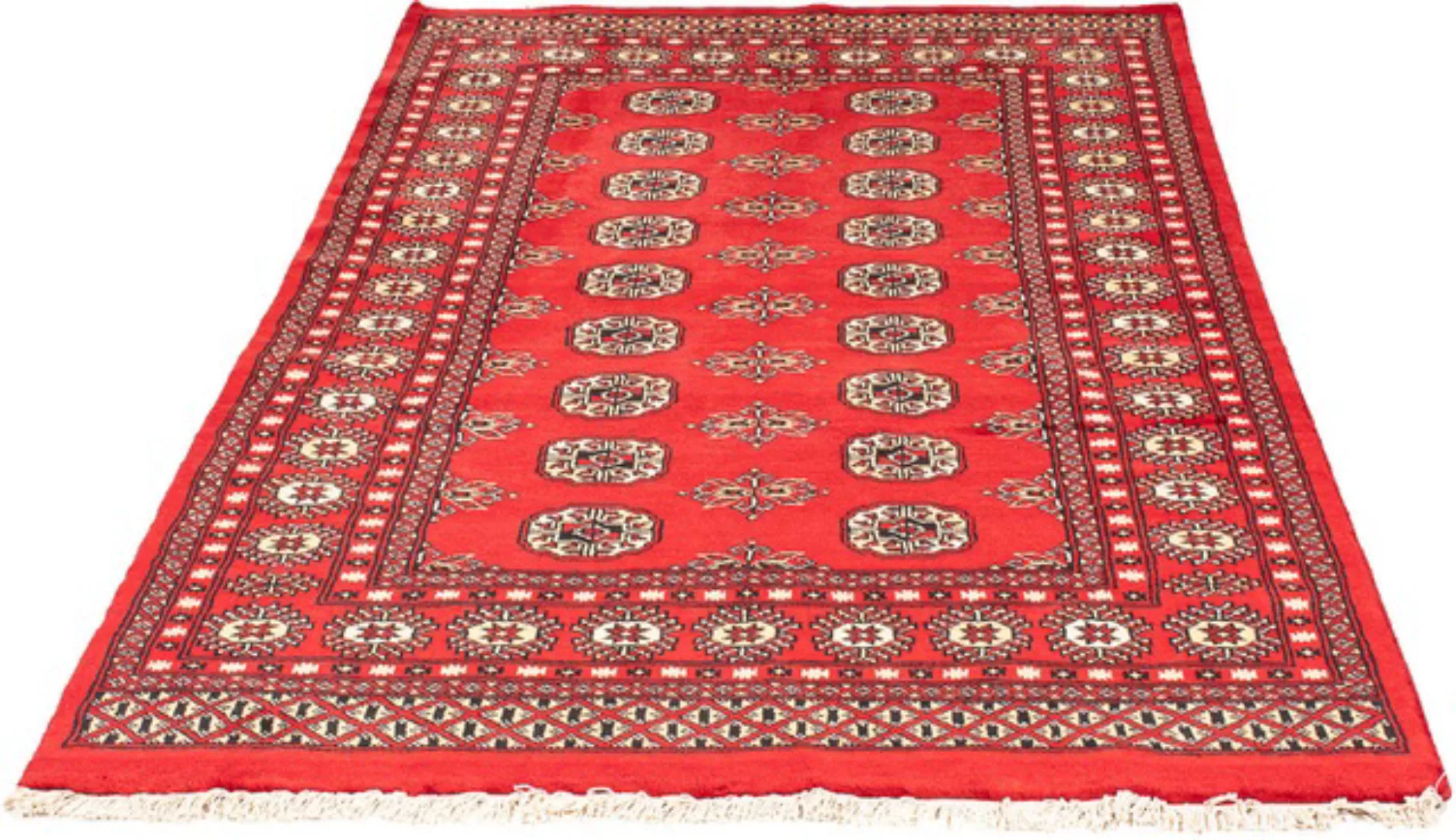 morgenland Orientteppich »Pakistan - 183 x 118 cm - rot«, rechteckig, 6 mm günstig online kaufen