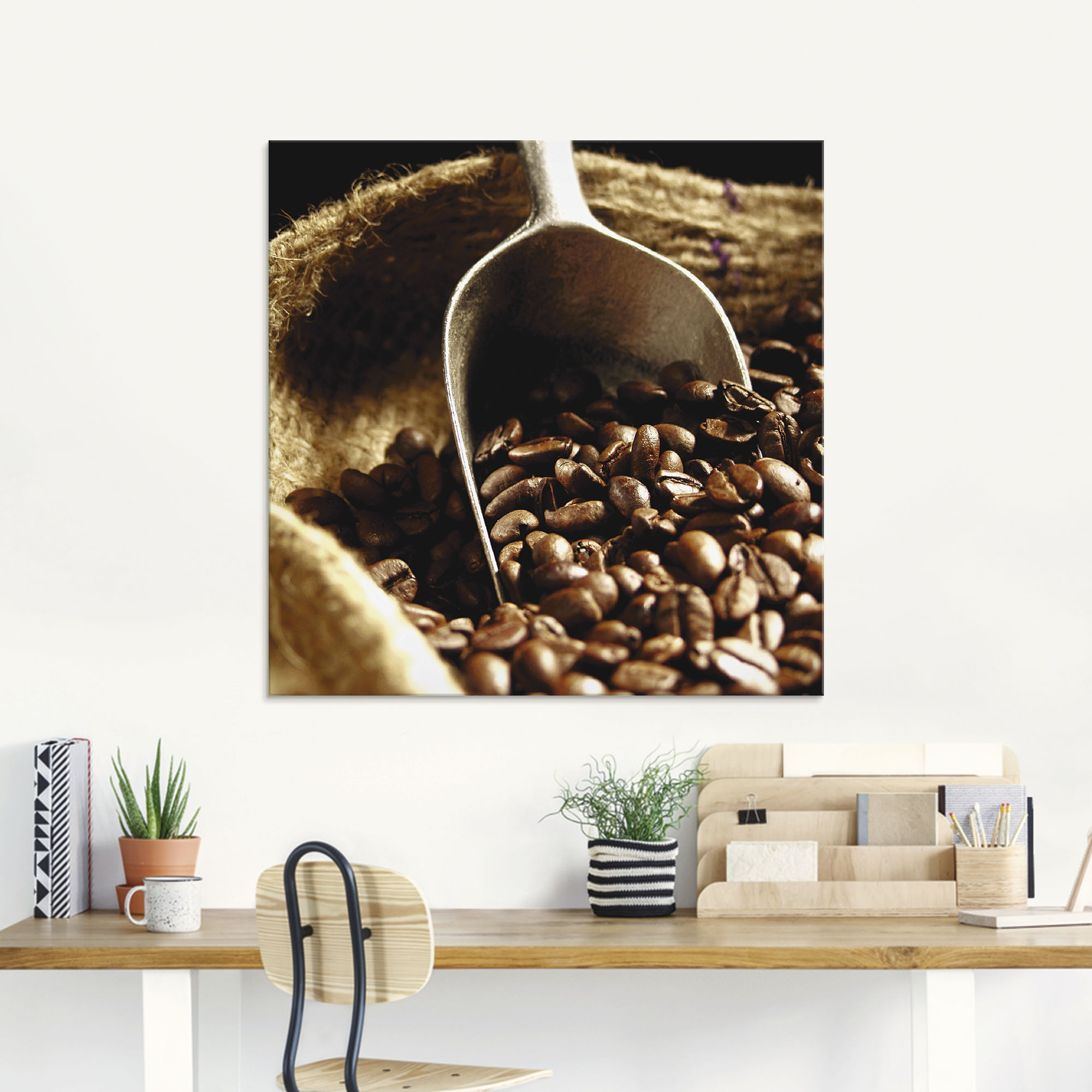 Artland Glasbild »Kaffee«, Getränke, (1 St.), in verschiedenen Größen günstig online kaufen