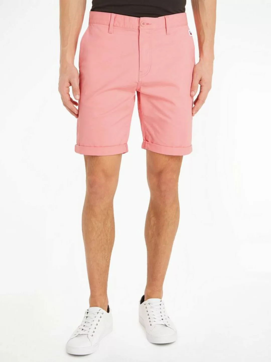 Tommy Jeans Chinoshorts TJM SCANTON SHORT Markenstickerei günstig online kaufen