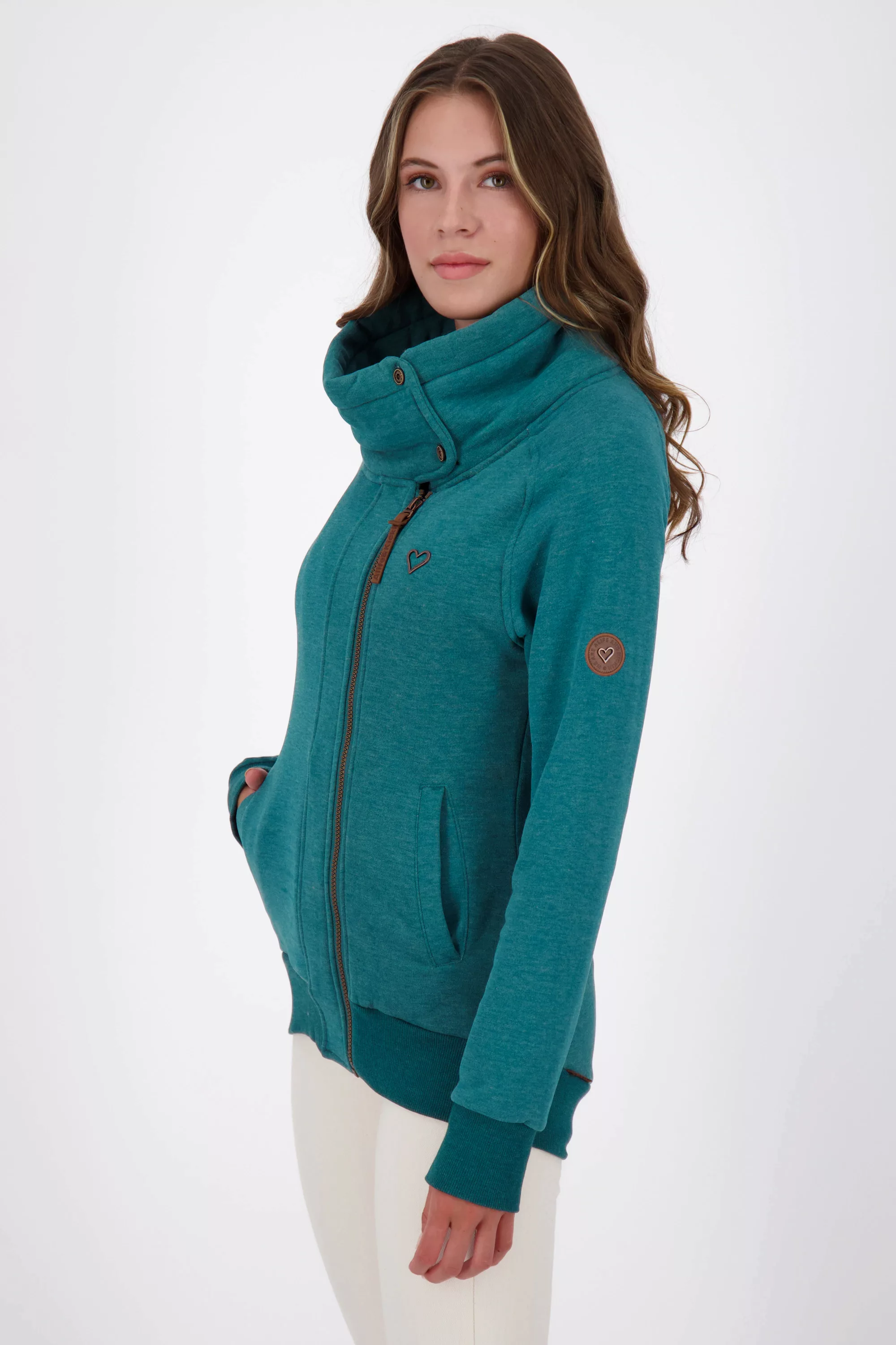 Alife & Kickin Kapuzensweatjacke "MerteAK A Sweatjacket Damen" günstig online kaufen