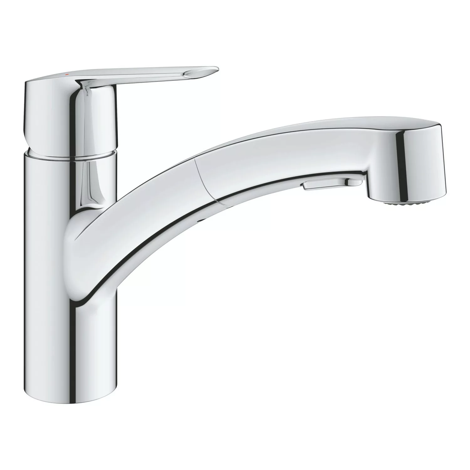 Grohe QuickFix Spültischarmatur Start Chrom mit ausziehbarer Dualbrause günstig online kaufen