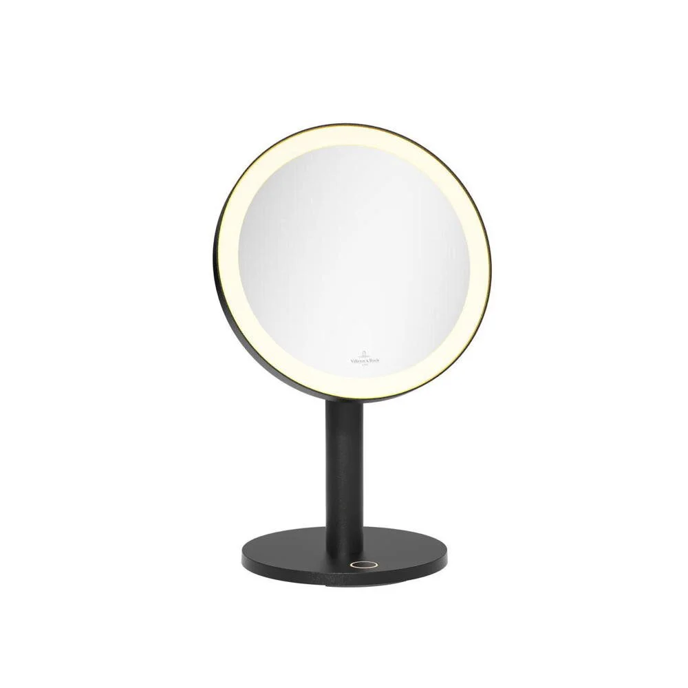 LED Akku Kosmetikspiegel Como in Schwarz 3,6W 324lm günstig online kaufen