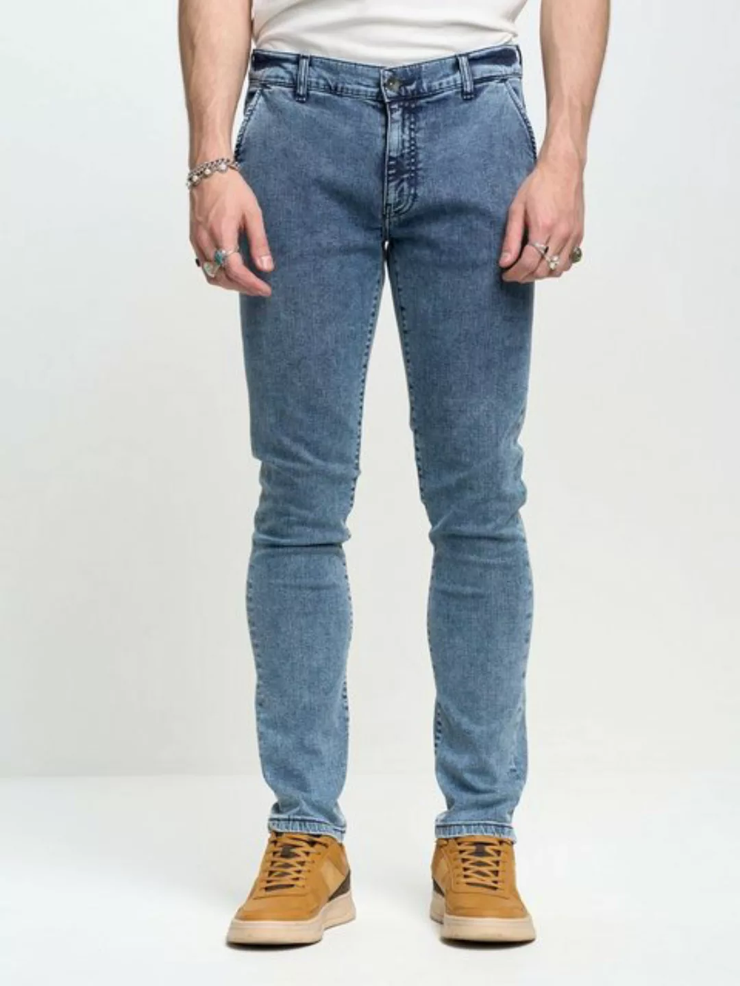 BIG STAR Skinny-fit-Jeans CINAR niedrige Leibhöhe günstig online kaufen