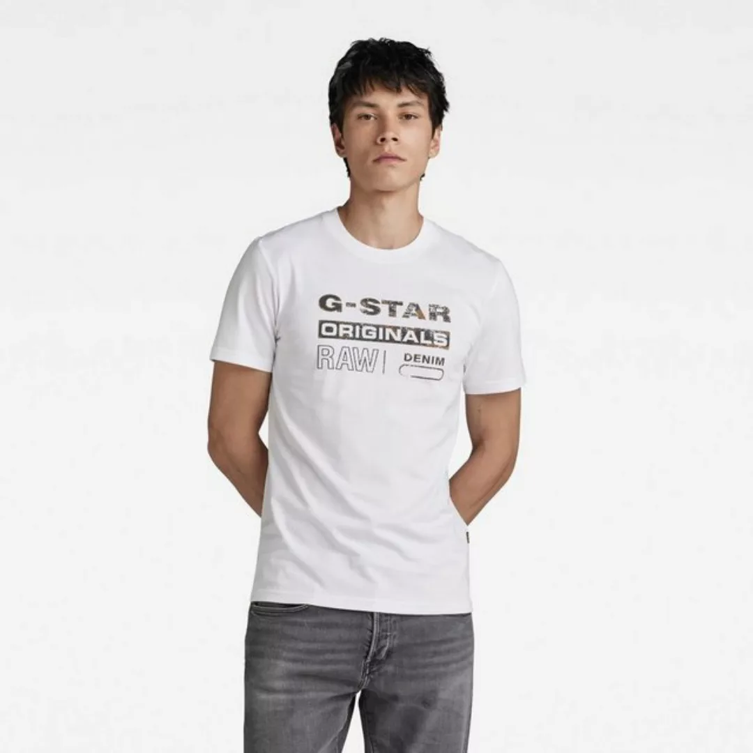 G-STAR T-Shirt "Distressed originals" günstig online kaufen