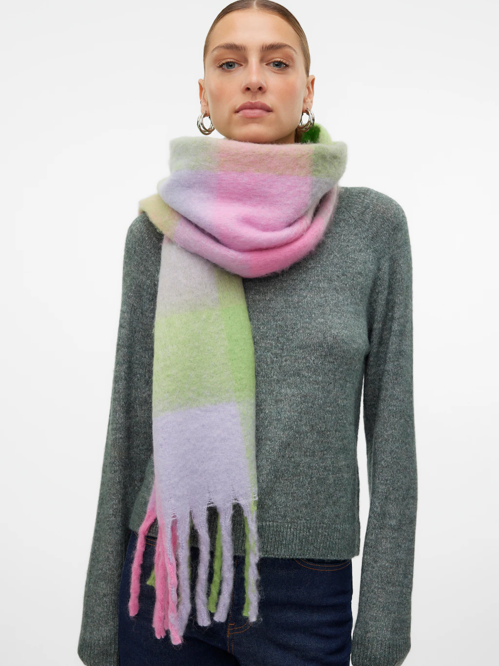 Vero Moda Schal "VMIVY LEAGUE SCARF GA NOOS" günstig online kaufen