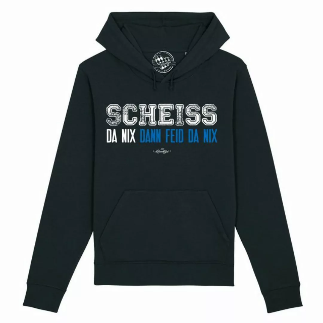 Bavariashop Hoodie Herren Hoodie "Scheiß da nix günstig online kaufen