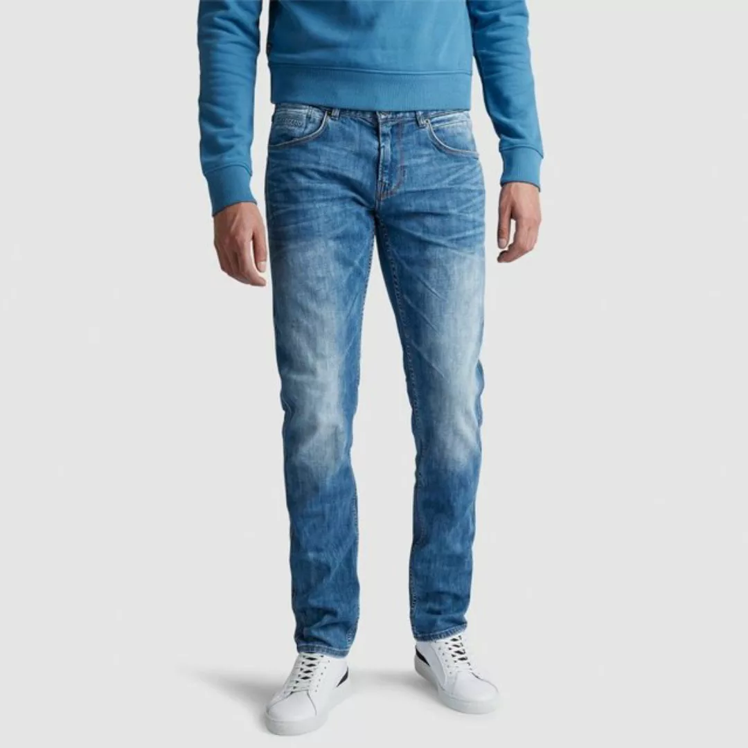 PME Legend Herren Jeans NIGHTFLIGHT - Regular Fit - Blau - Medium Blue günstig online kaufen