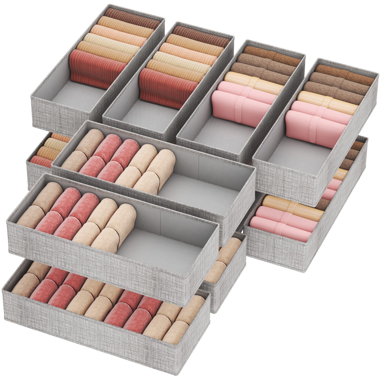 Lifewit Aufbewahrungsdose Schubladen Organizer, Kleiderschrank Organizer, günstig online kaufen