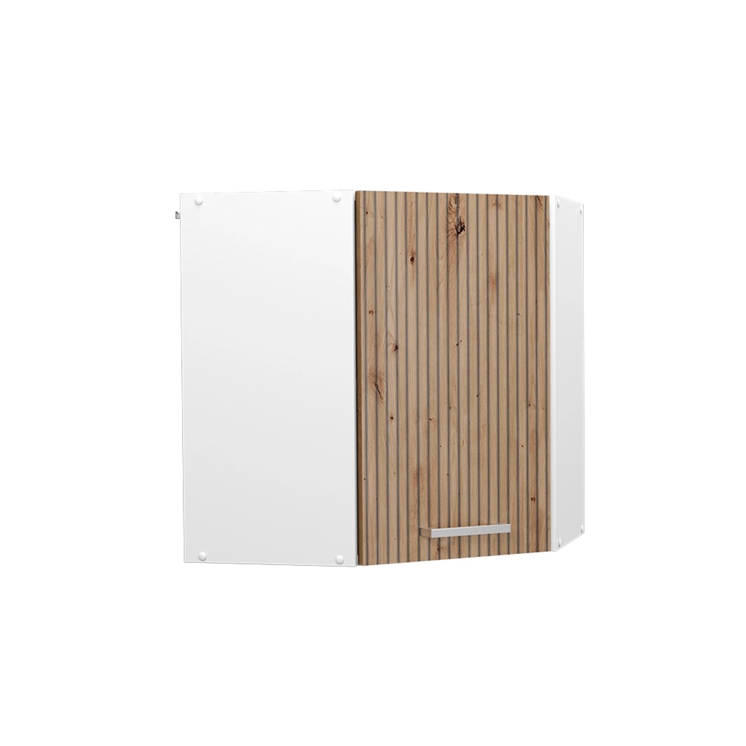 Vicco Eckhängeschrank R-Line, Artisan-Eiche/Weiß, 57 cm günstig online kaufen