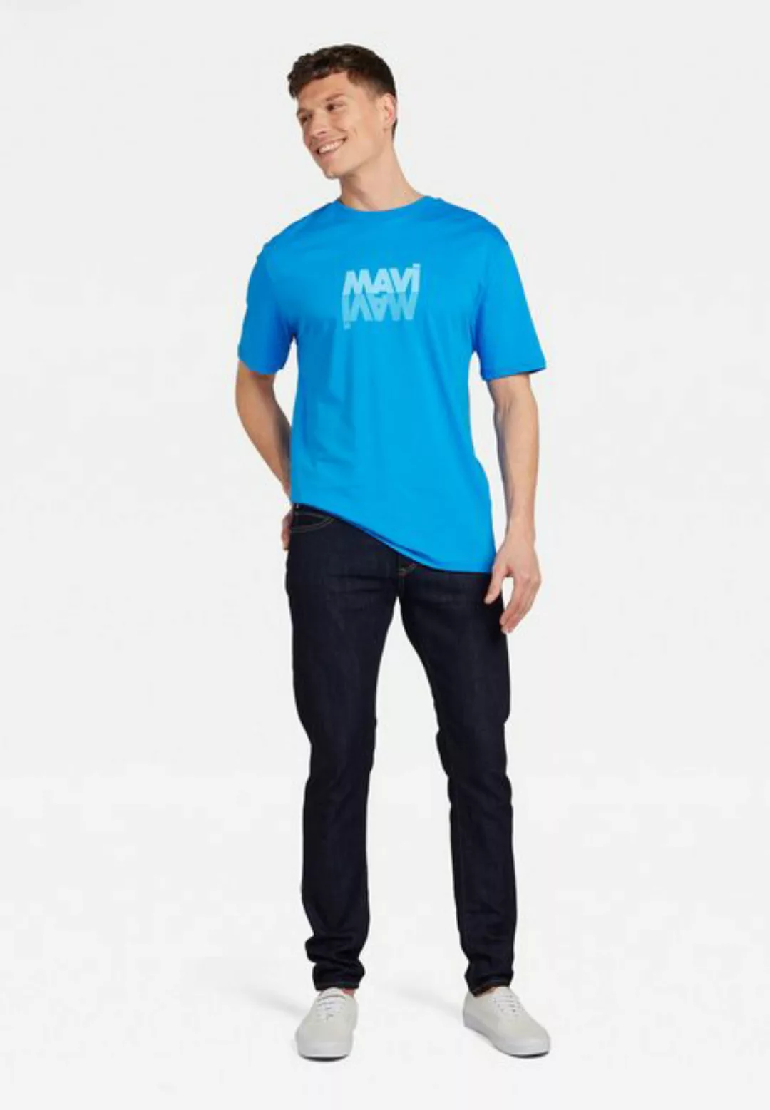 Mavi Rundhalsshirt MAVI LOGO TEE T-Shirt mit Mavi Print günstig online kaufen