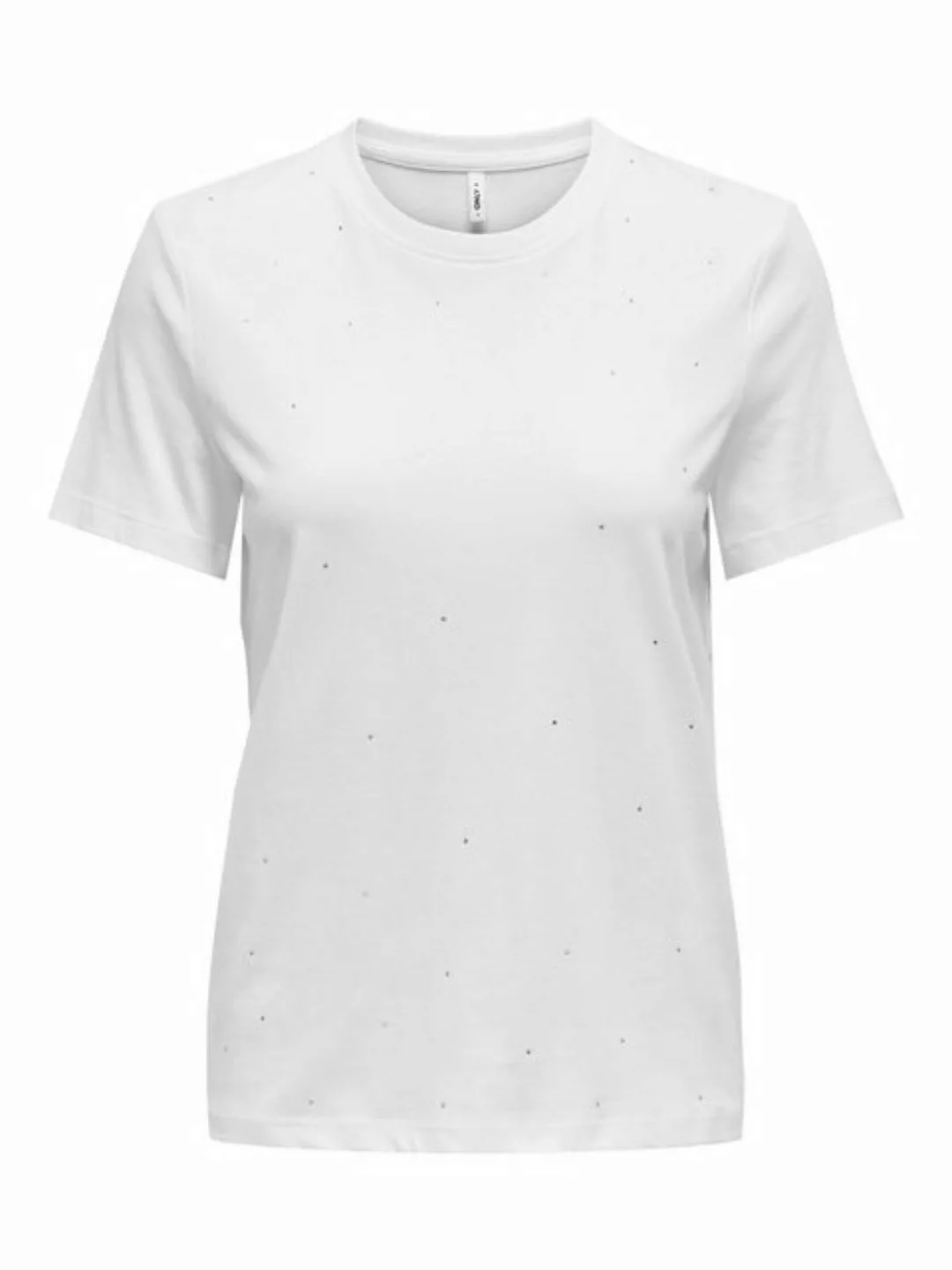 ONLY T-Shirt ONLOLIVIA (1-tlg) Ziersteine günstig online kaufen