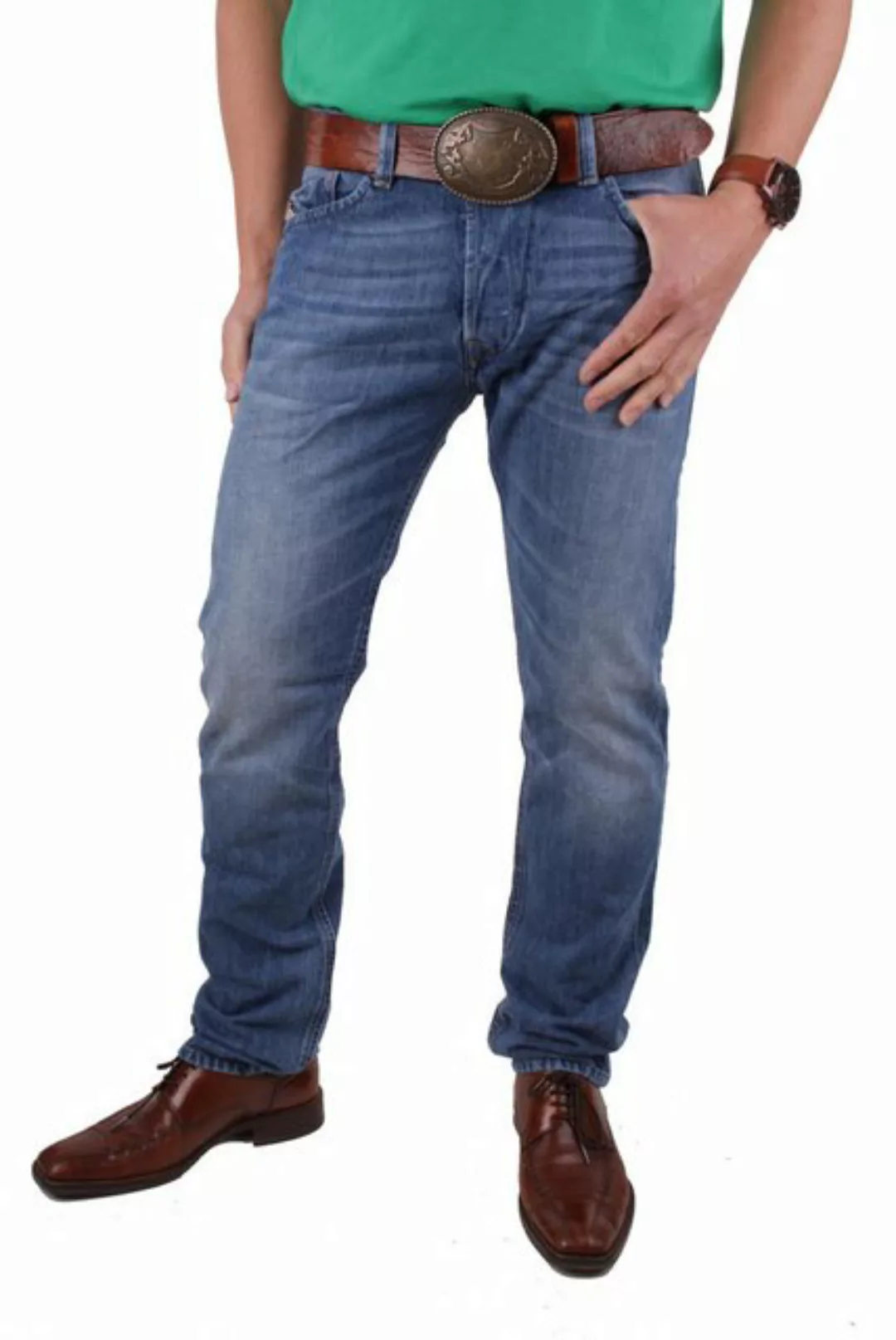 Diesel Tapered-fit-Jeans Diesel Herren Jeans Hose Darron 0RB04 Slim Tapered günstig online kaufen