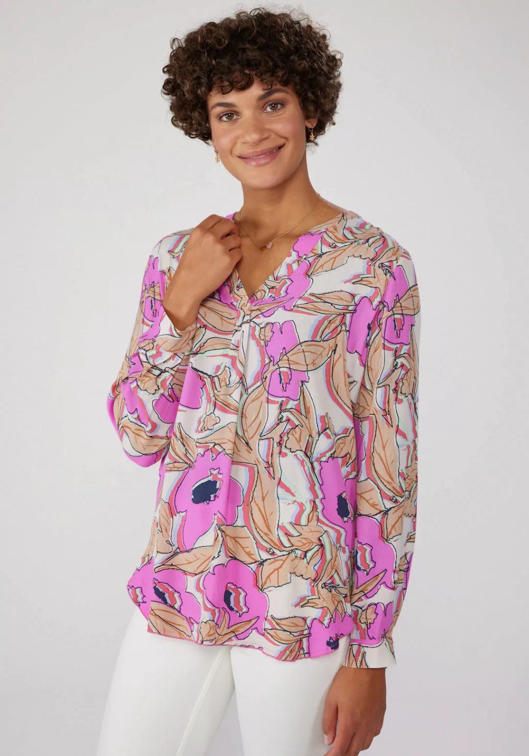 Lieblingsstück Hemdbluse V-Bluse RaknaL günstig online kaufen