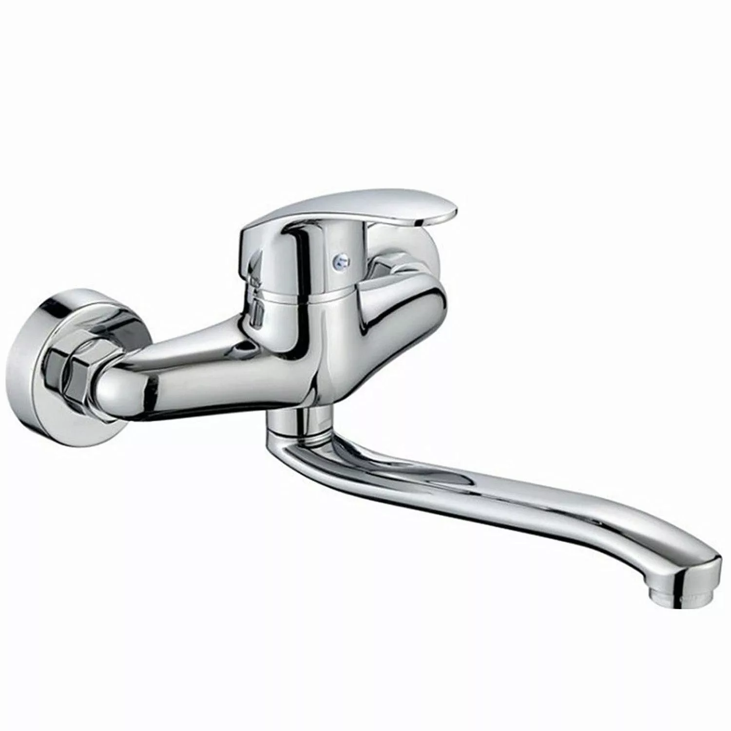 OKWISH Spültischarmatur Wand Wasserhahn Küchenarmatur Waschtischmischer günstig online kaufen