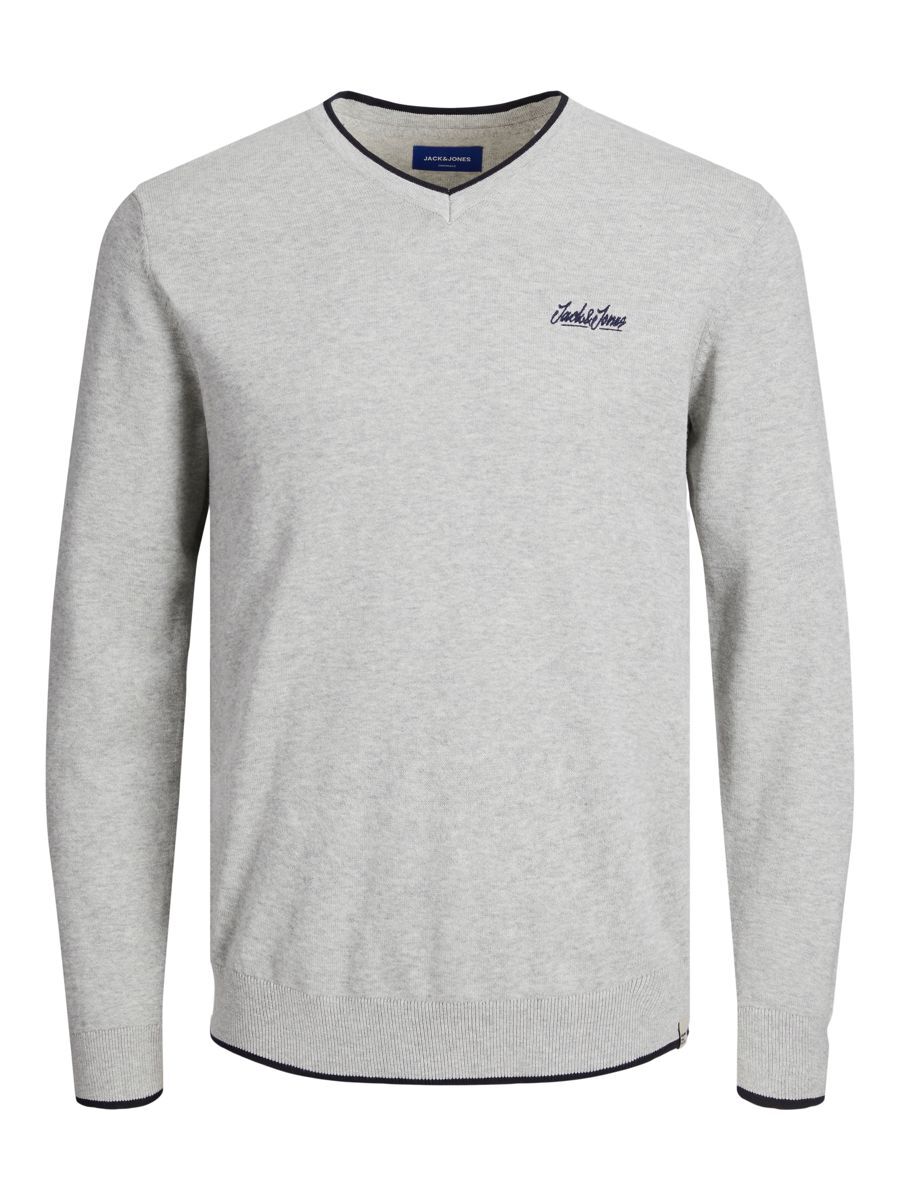 Jack & Jones Strickpullover Pullover Sweater JORTONS KNIT V-NECK (1-tlg) günstig online kaufen