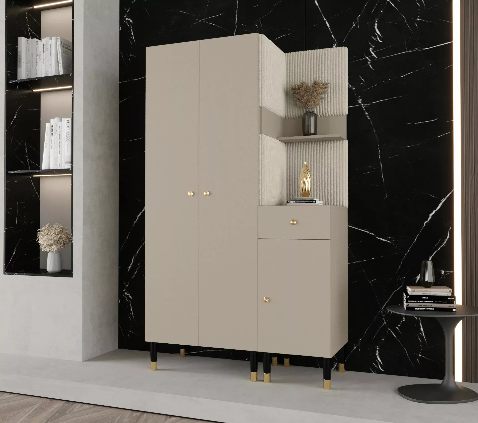ABIKS MÖBEL Kompaktgarderobe PALERMO Set 6 günstig online kaufen